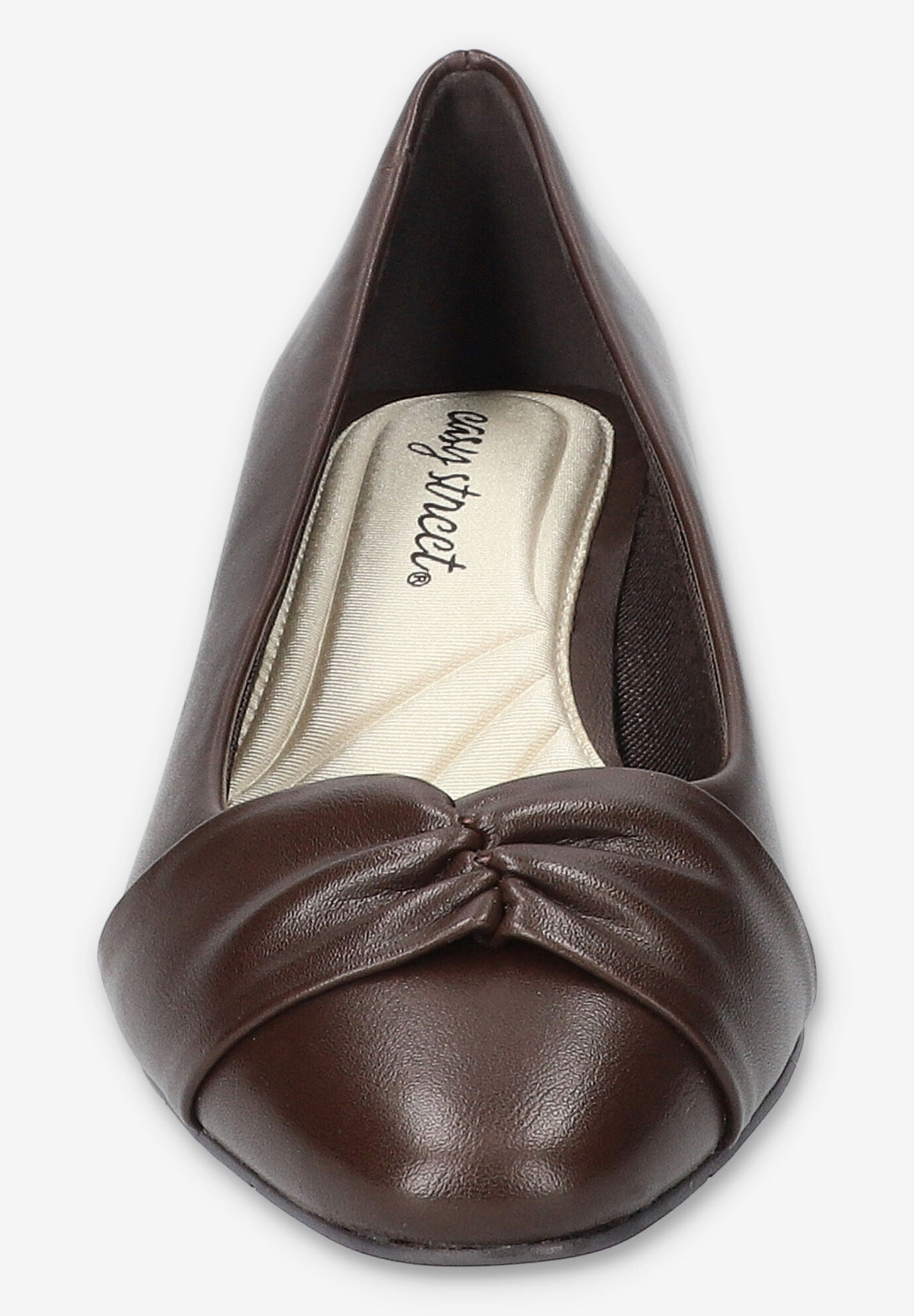 Lyanna Block Heel Pump, BROWN, alternate image number 3
