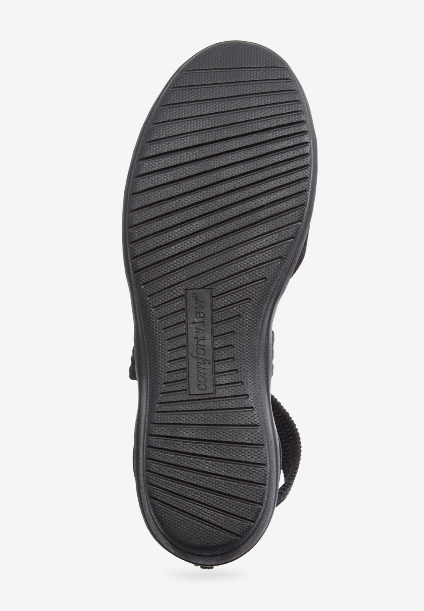 The Lyla Orthotic Closed Toe Sandal, BLACK, alternate image number 2