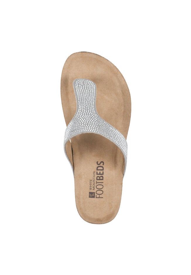 White Mountain Action Cork Wedge Sandal, , alternate image number 5
