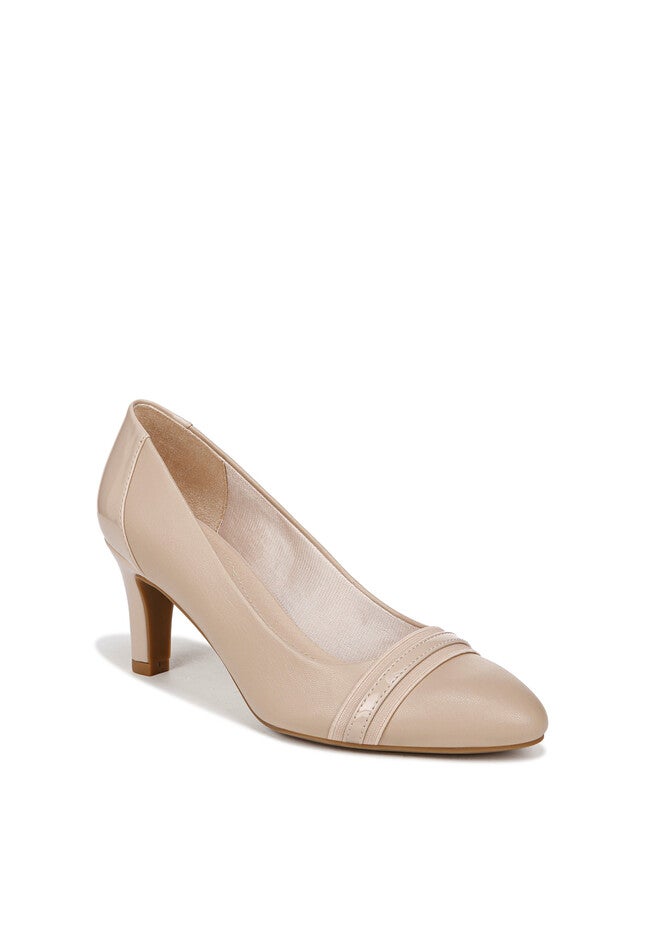 Gio Pump Pump, BEIGE FAUX LEATHER, hi-res image number 0