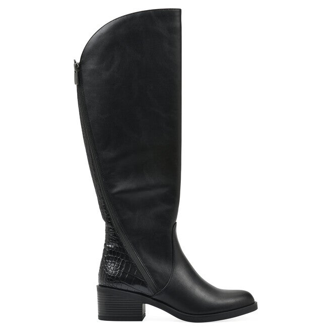 Cushaw Wide Calf Tall Shaft Boot, BLACK, alternate image number 2