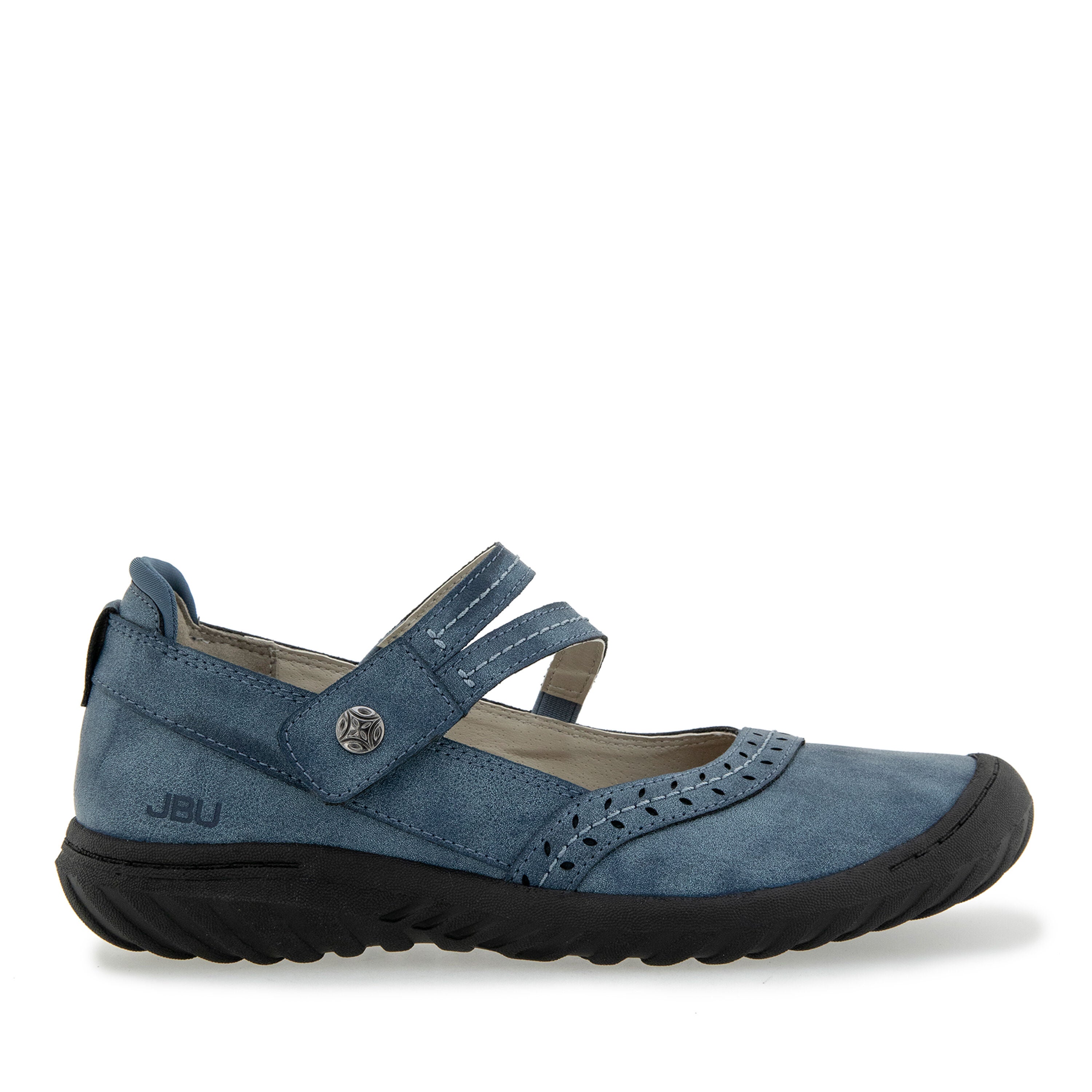 Adeline Casual Mary Jane Flat, DENIM, alternate image number 2