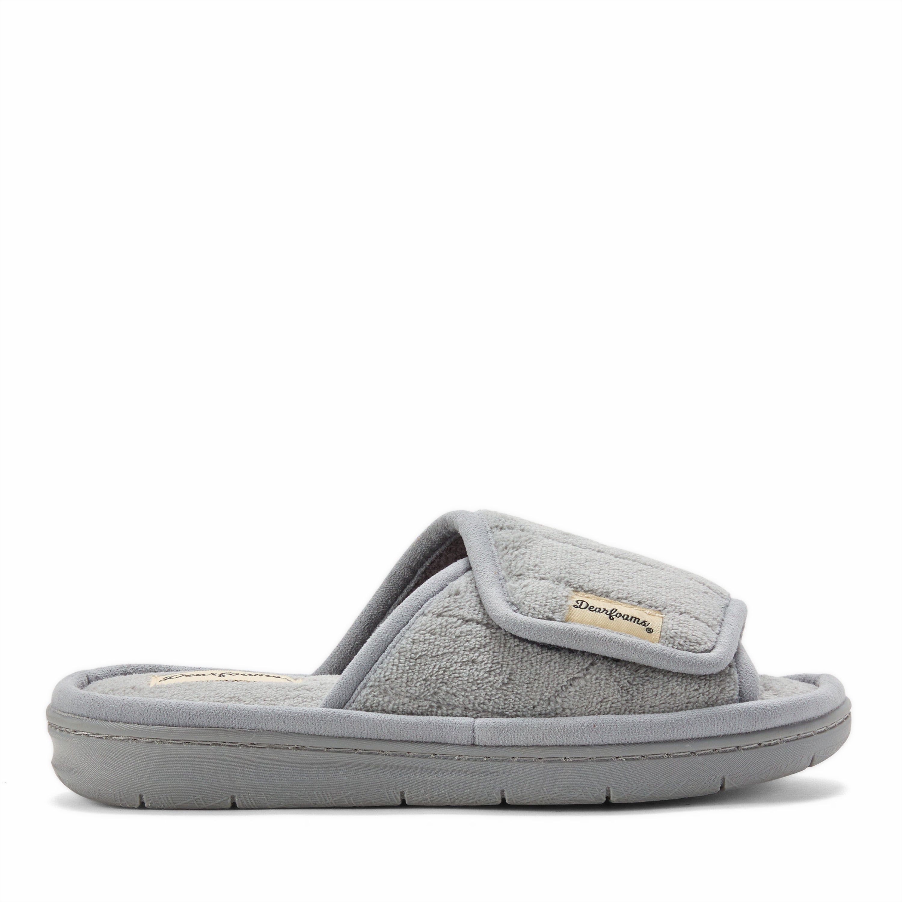 Mickey Terry Adjustable Slide, SLEET, alternate image number 2