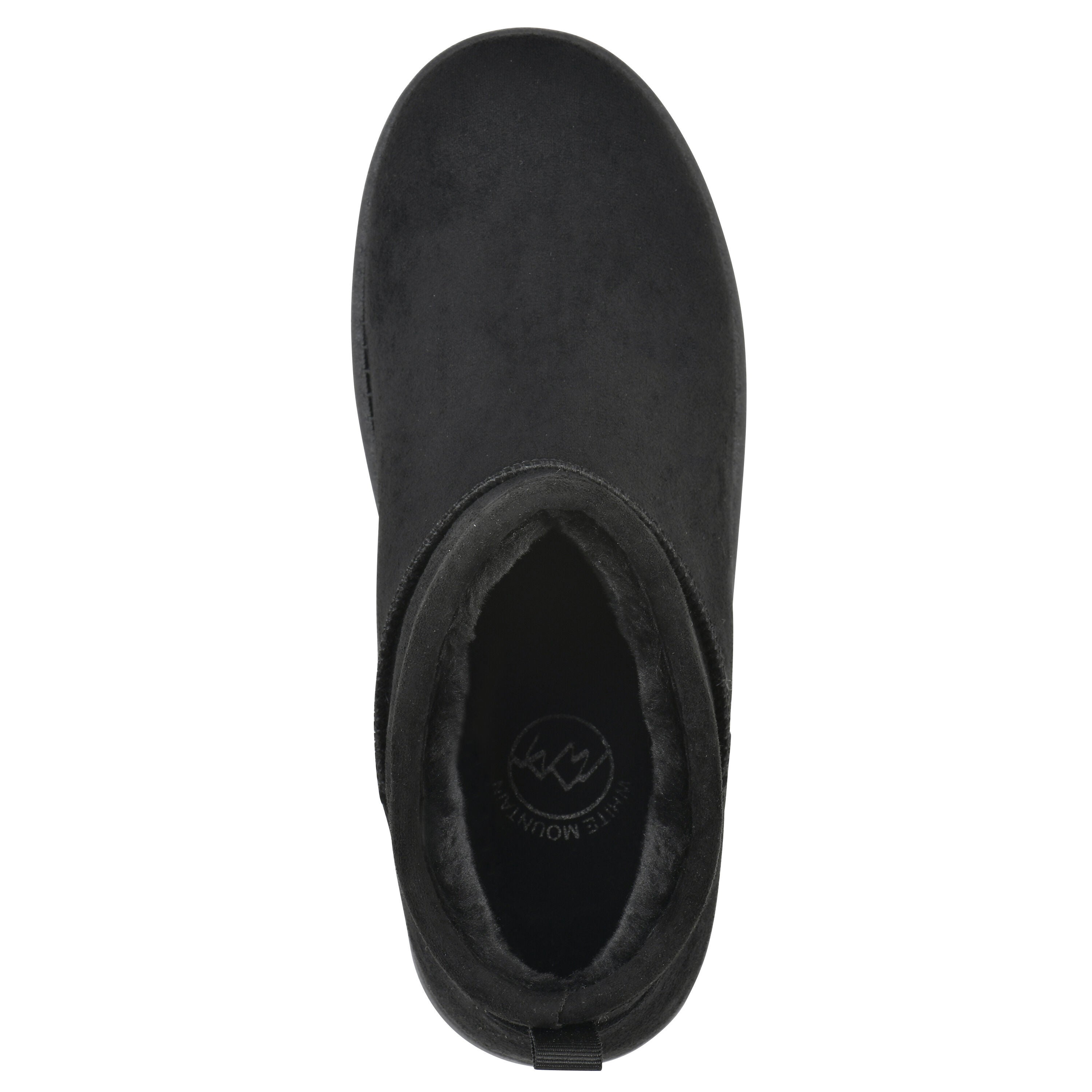 Inspa Faux Fur Bootie, BLACK, alternate image number 4