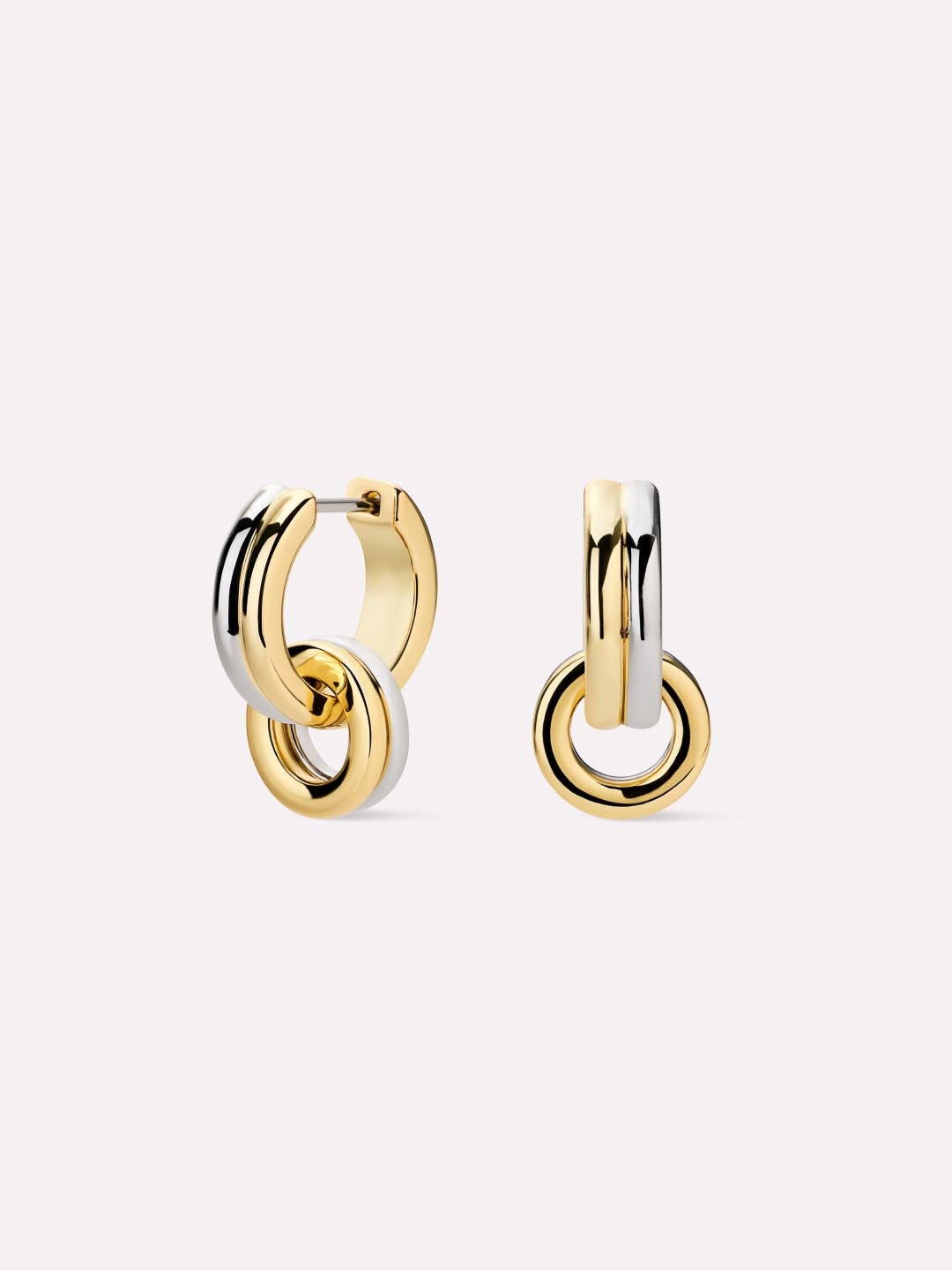 Huggie Earrings - Asher Drop, GOLD, hi-res image number 0