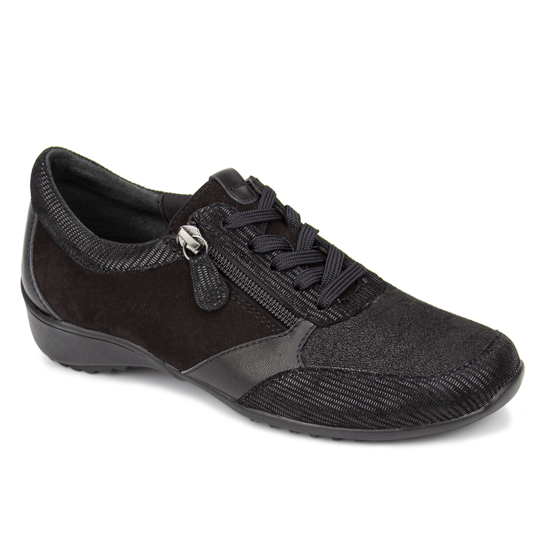 Pippy Zipper Oxford, BLACK, hi-res image number 0