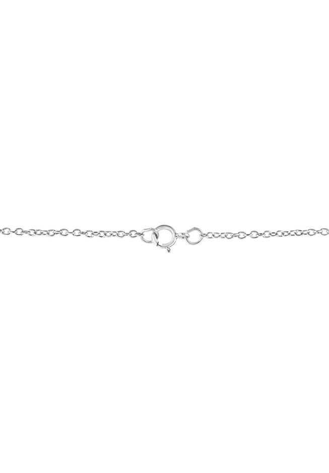 Sterling Silver Diamond Accent Capricorn Zodiac Key Pendant Necklace, , alternate image number 3