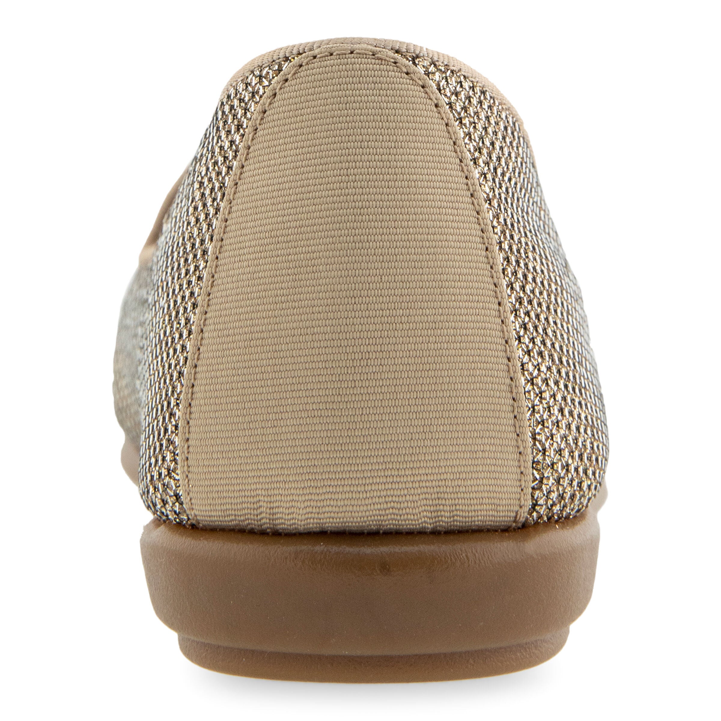 Betunia Closed Toe Flat, GOLD METALLIC FABRIC, on-hover image number 1