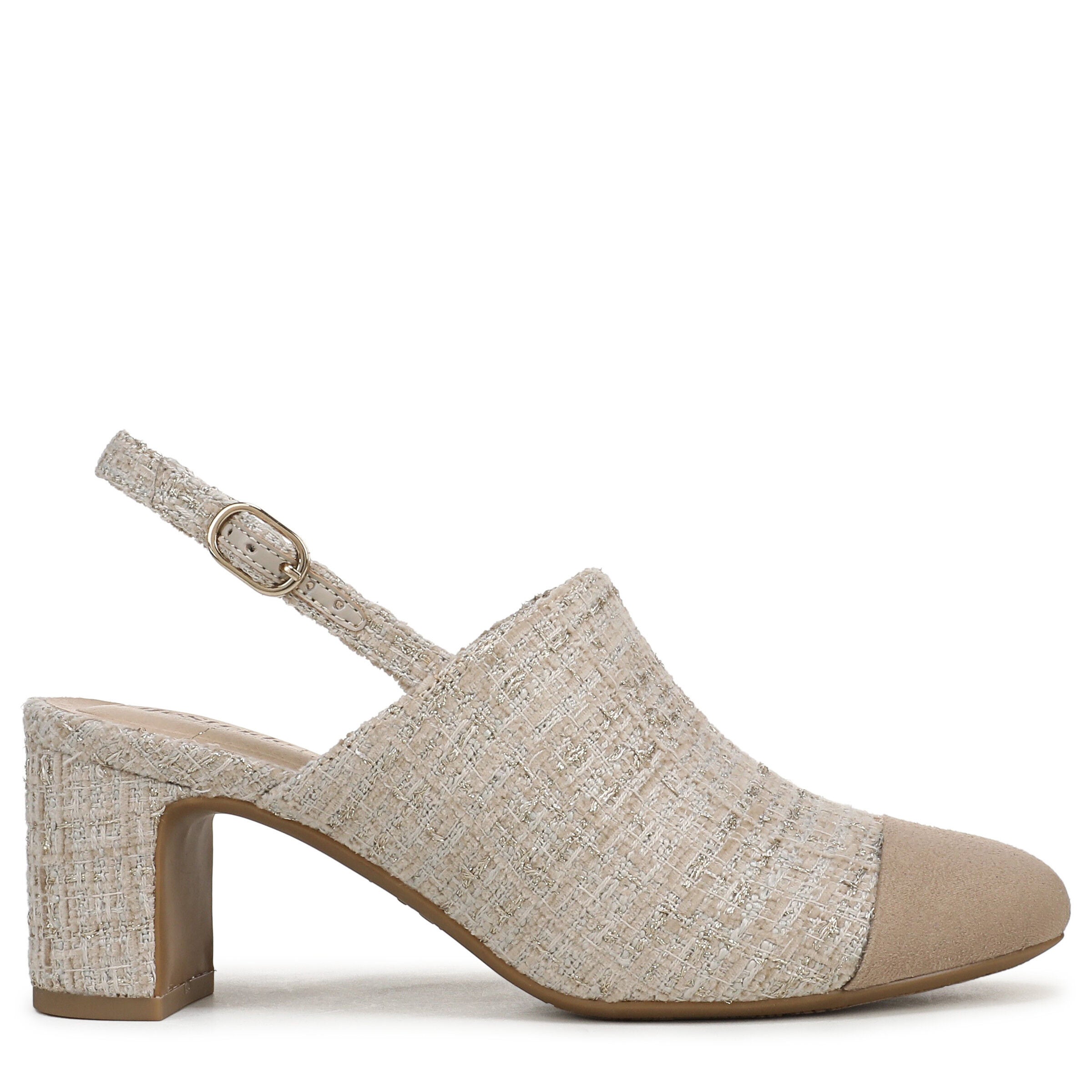 Tessa Slingback Pump, DOVER LIGHT TAN, alternate image number 3