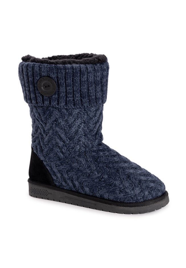 Janet Water Resistant Boot, NAVY BLACK, hi-res image number 0