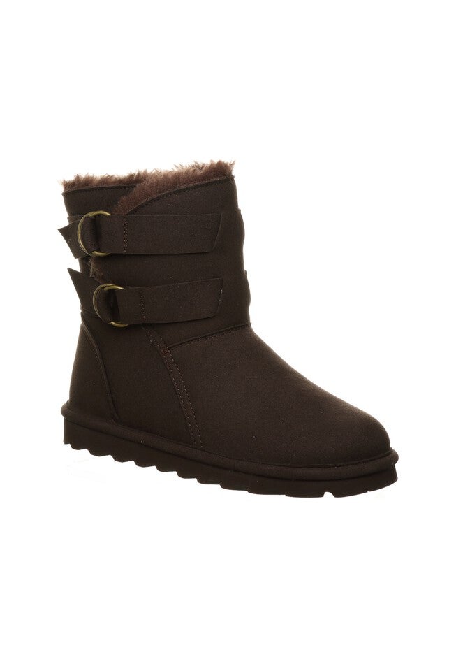 Aloe Vegan - 2496W Bootie , CHOCOLATE, hi-res image number null