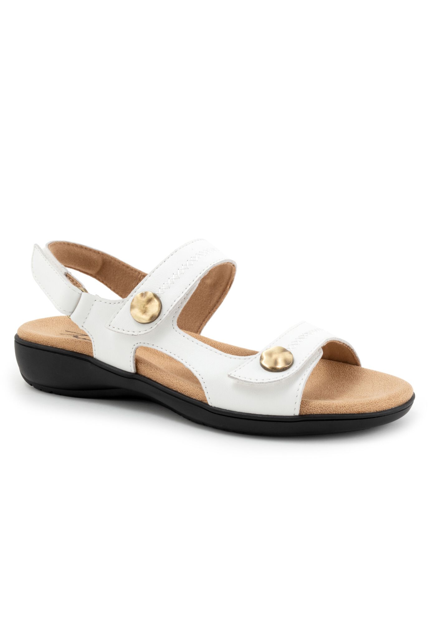 Romi Stitch Sling Back Sandal, WHITE, hi-res image number 0