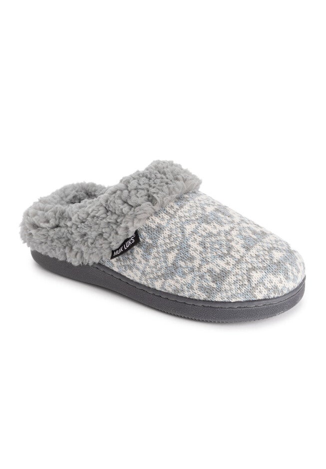 Suzanne Clog Slippers, GREY CINDER, hi-res image number null