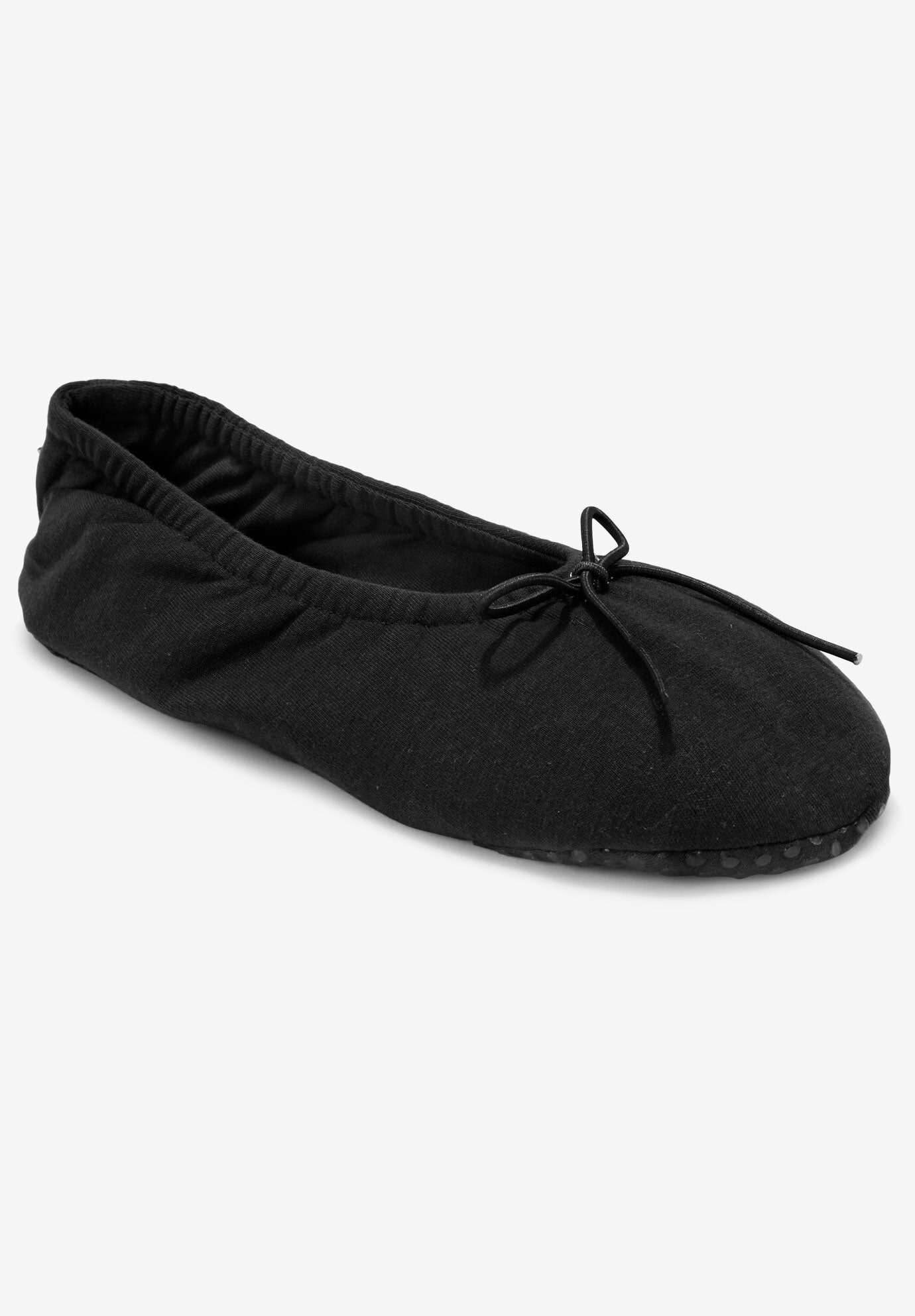 The Ana Ballerina Slipper, BLACK, hi-res image number 0