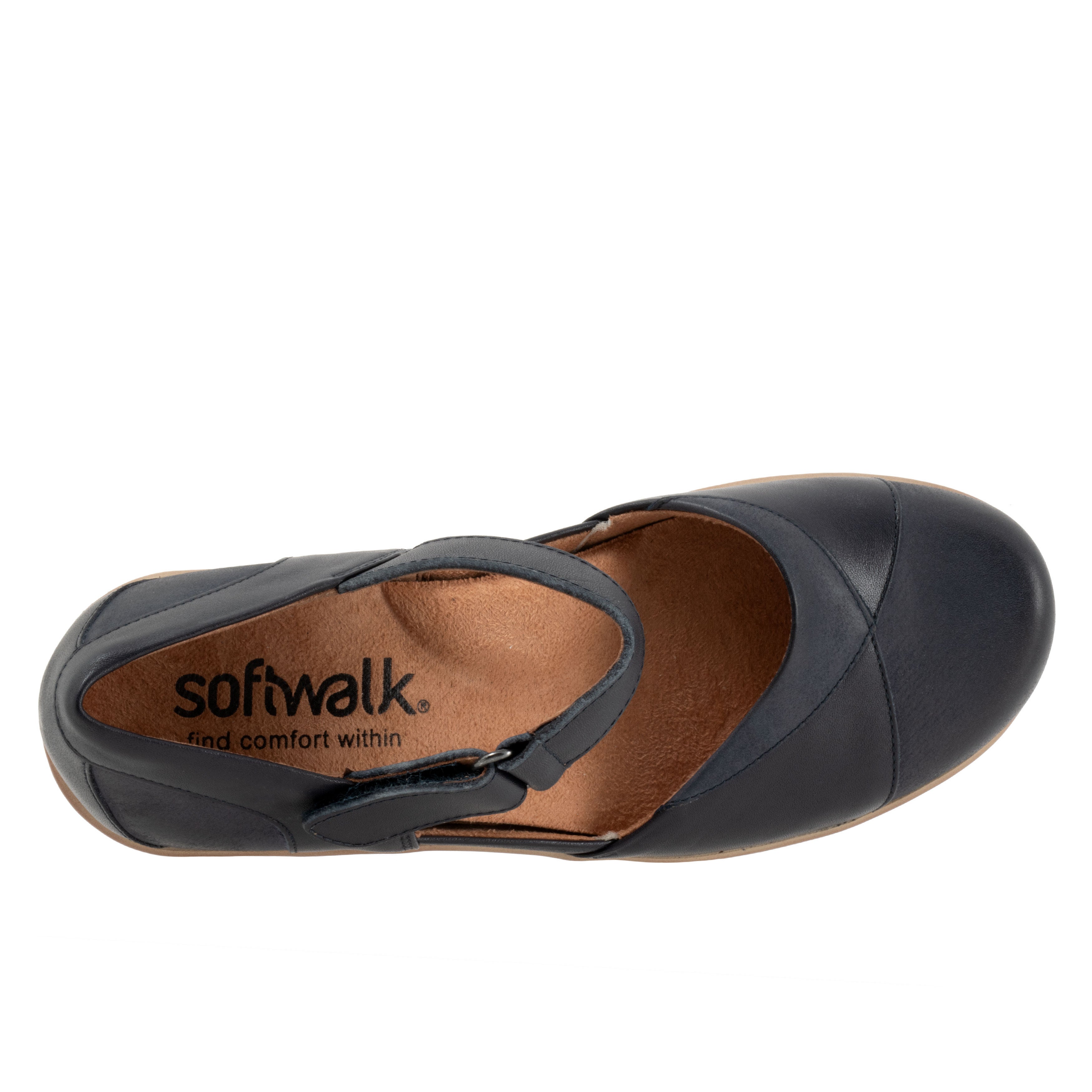 Miri Clog, DARK NAVY NUBUCK, alternate image number 3