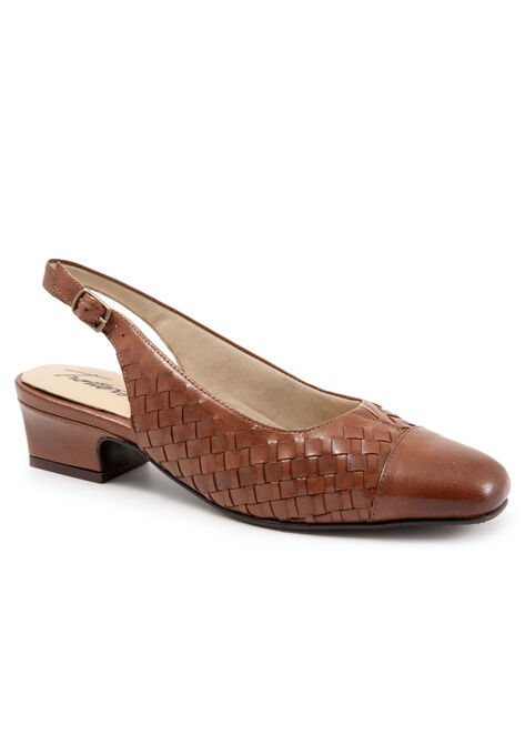 Dea Woven Slingback, LUGGAGE, hi-res image number null