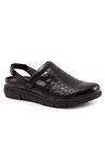 Salina Woven Mules by SoftWalk®, BLACK, hi-res image number null