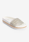 The Evie Footbed Sandal, METALLIC MULTI, hi-res image number null