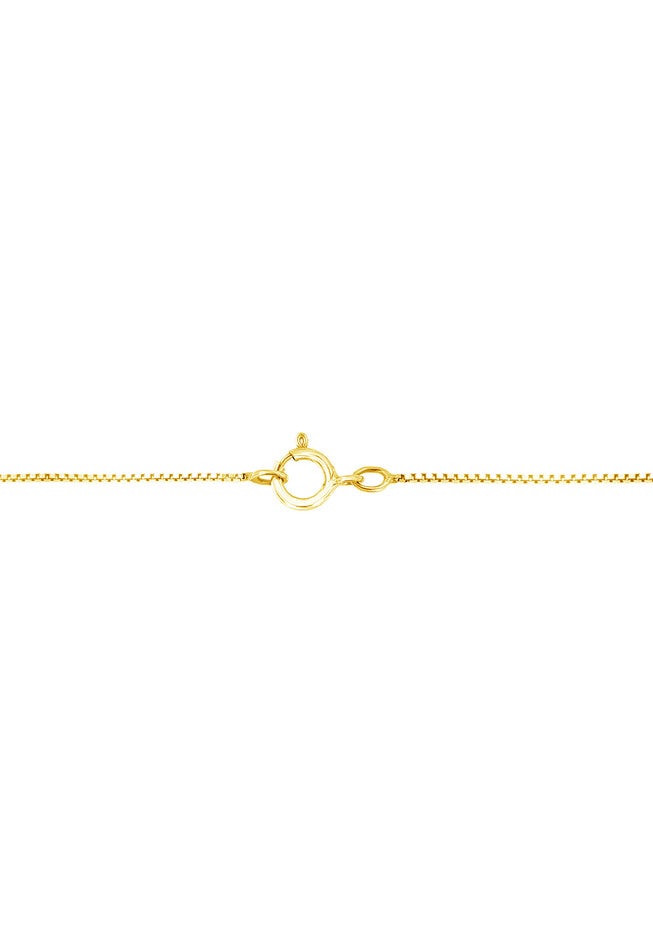Yellow Gold Plated Sterling Silver 1.00 Cttw Diamond Heart Pendant Necklace, , alternate image number null
