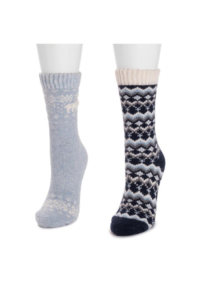 2 Pack Wool Socks, , alternate image number null