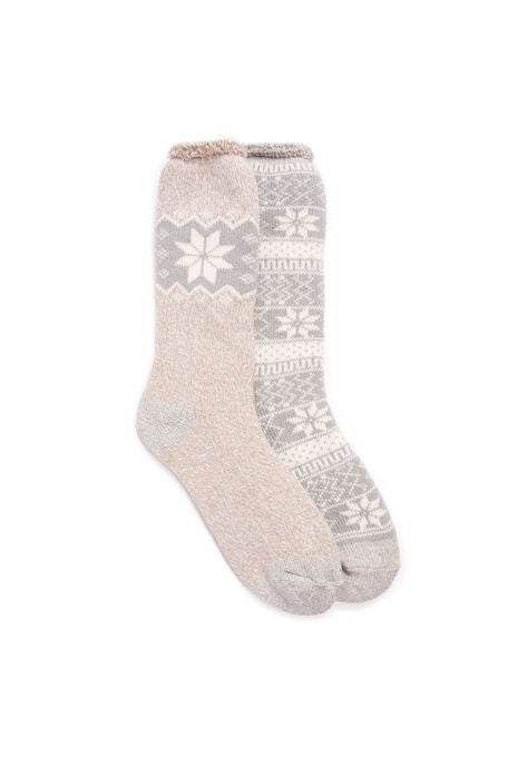 Heat Retainer 2-Pair Socks, NEUTRAL, hi-res image number null