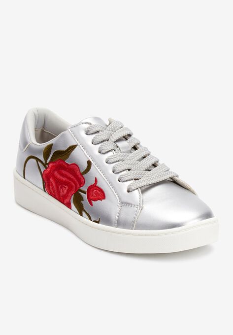 The Marleigh Sneaker , SILVER, hi-res image number null