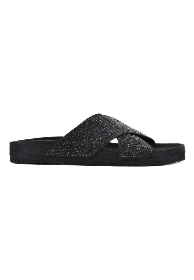 White Mountain Heroic Slide Sandal, , alternate image number null