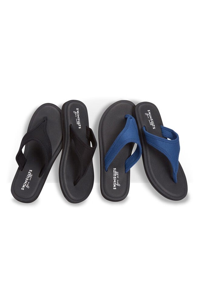 Wide Band Flip Flops, , on-hover image number 1