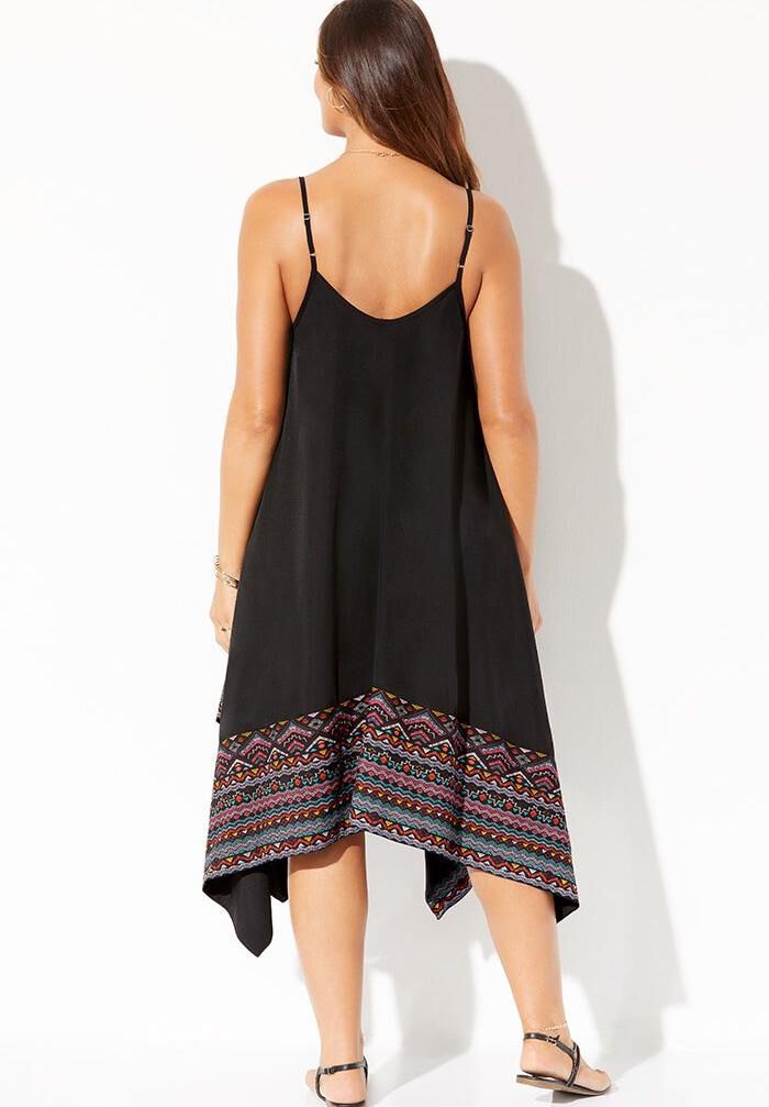 Diane Handkerchief Cover Up Dress, , on-hover image number 1