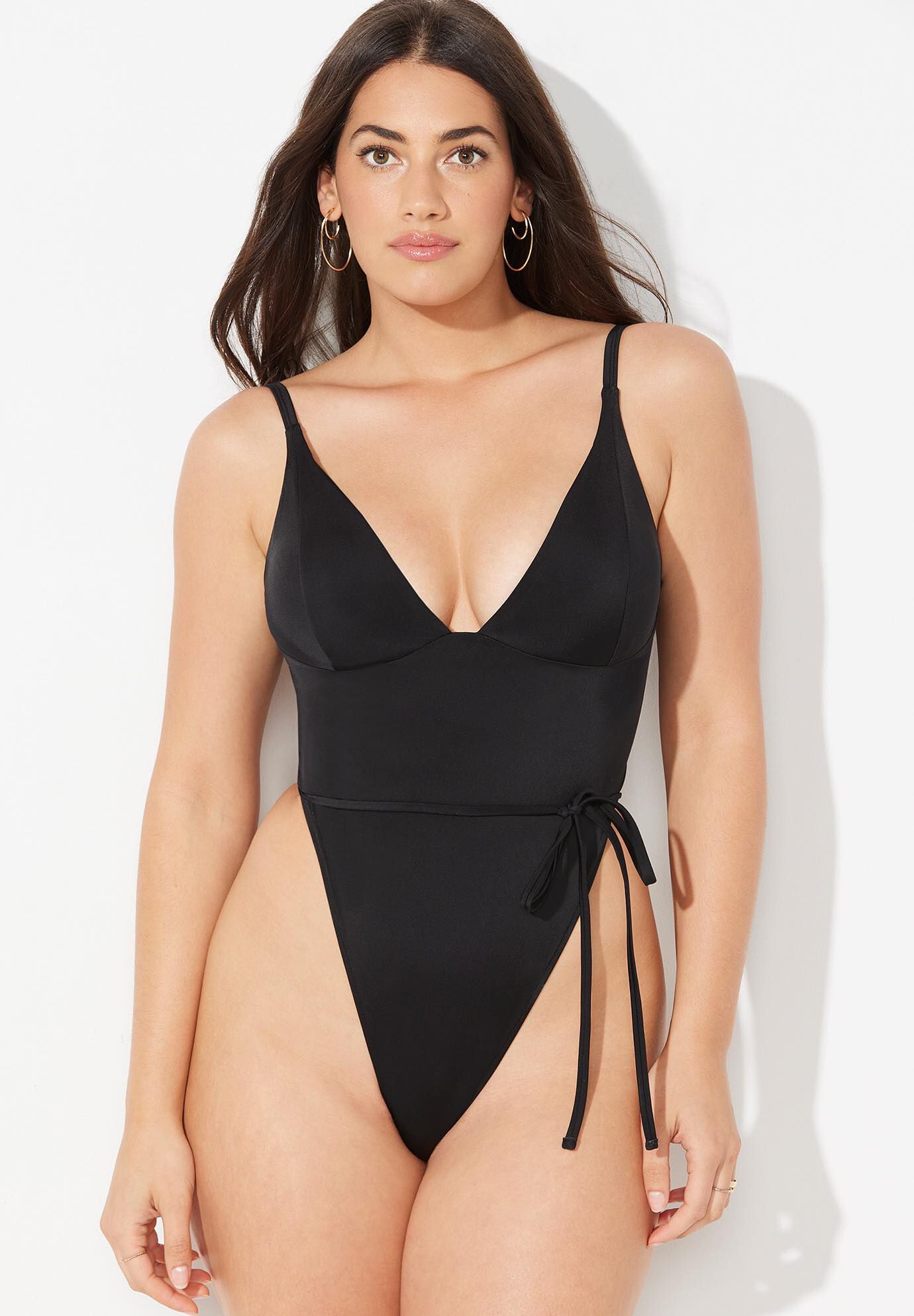 The Sydney Plunge Adjustable Monokini, , alternate image number 4