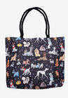 Disney Dogs Travel Rope Tote Bag Carry-On Paw Prints 101 Dalmatian, , alternate image number null