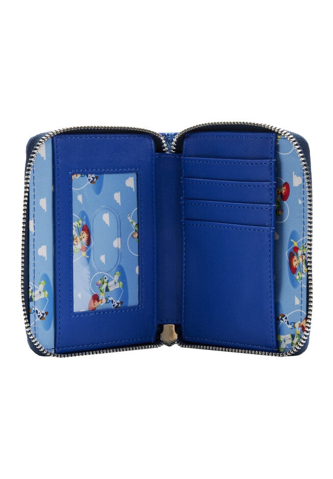 Loungefly X Pixar Zip Around Wallet Toy Story Buzz Jessie Woody, , alternate image number 2