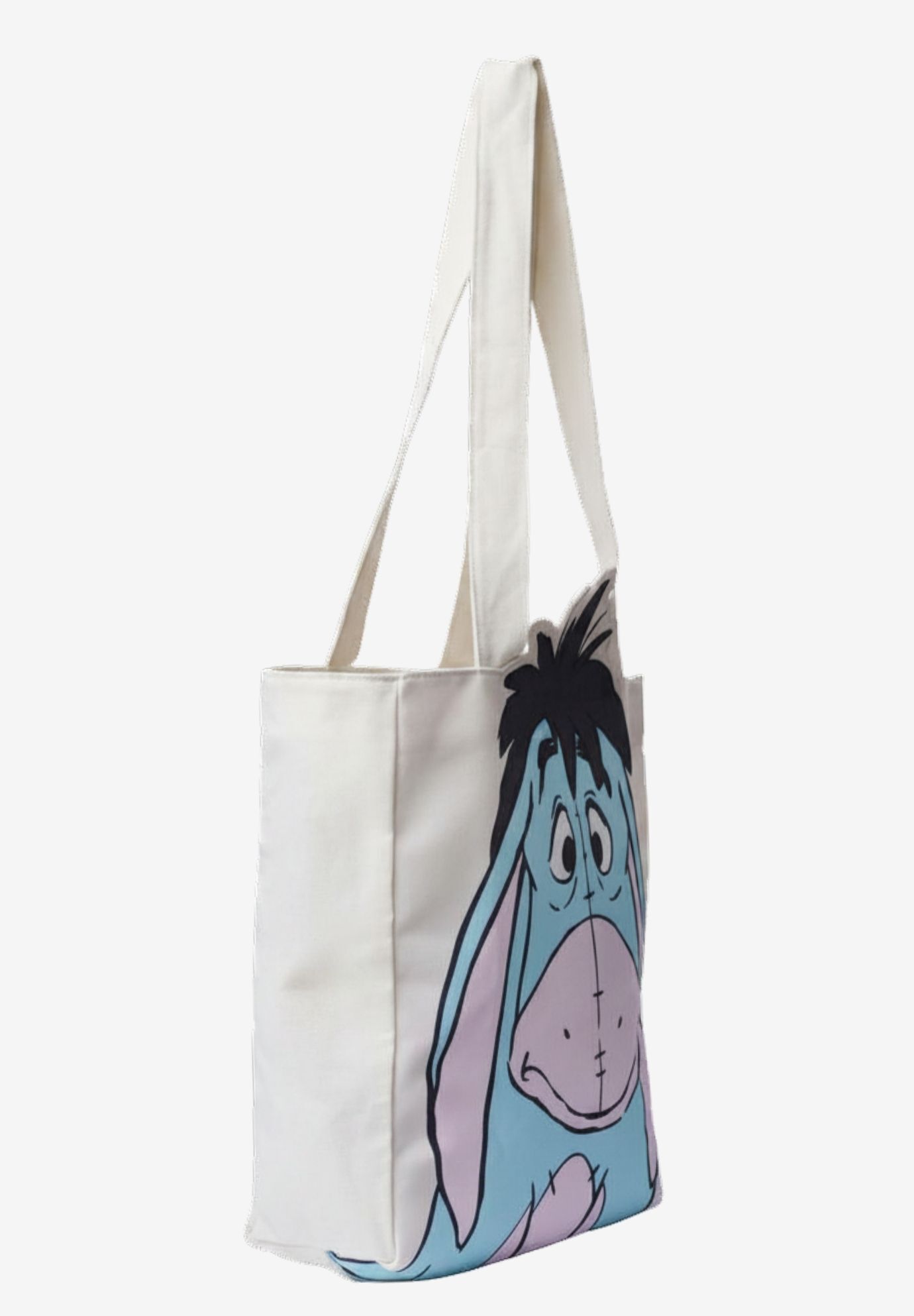 Disney Eeyore Die-Cut Canvas Tote Bag with Shaped Top, BEIGE, alternate image number 2