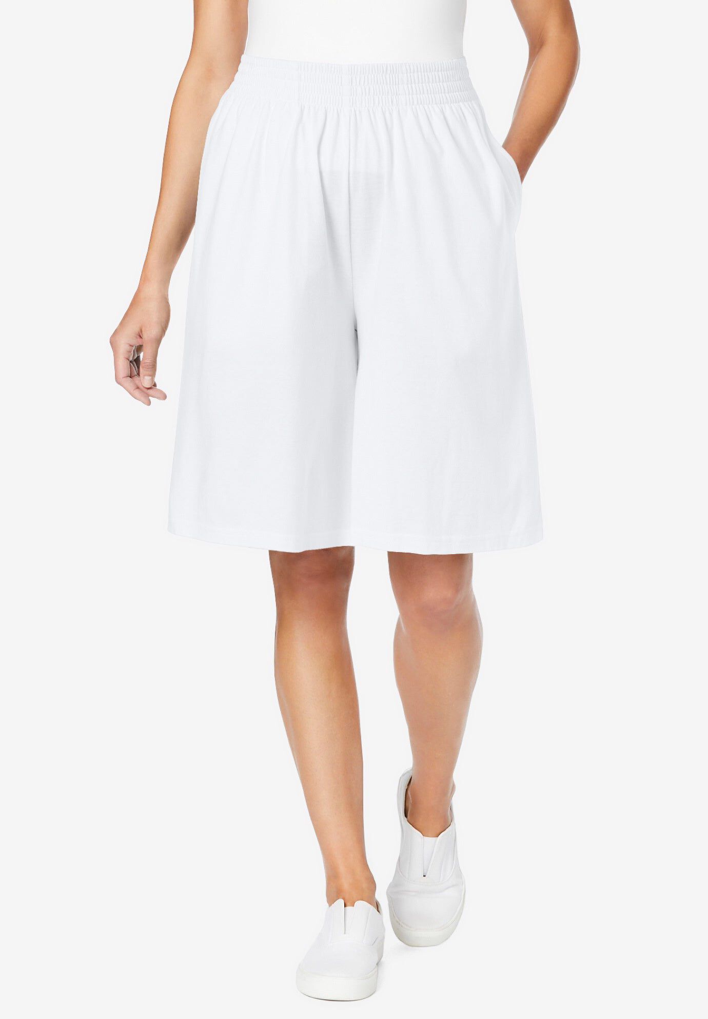 Split Skirt, WHITE, hi-res image number 0