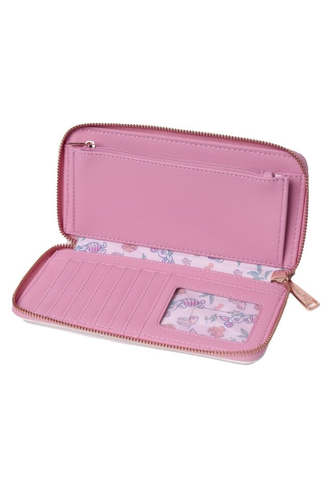 Loungefly x Disney Piglet Floral Zip Around Wallet Winnie The Pooh, PINK, alternate image number 2