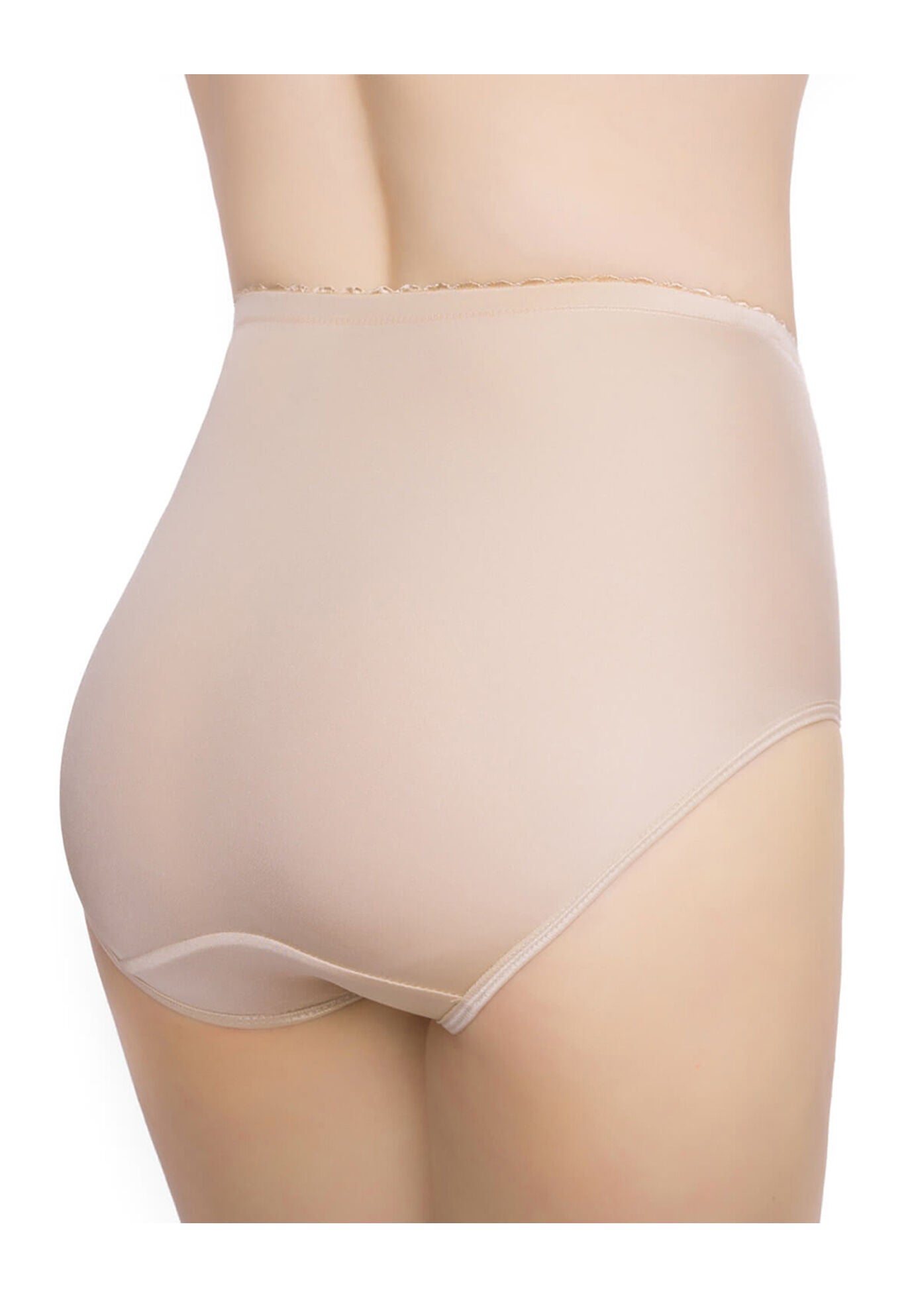 Exquisite Form&reg;&nbsp;2-Pack Control Top Lace Shaping Panties, , on-hover image number 1