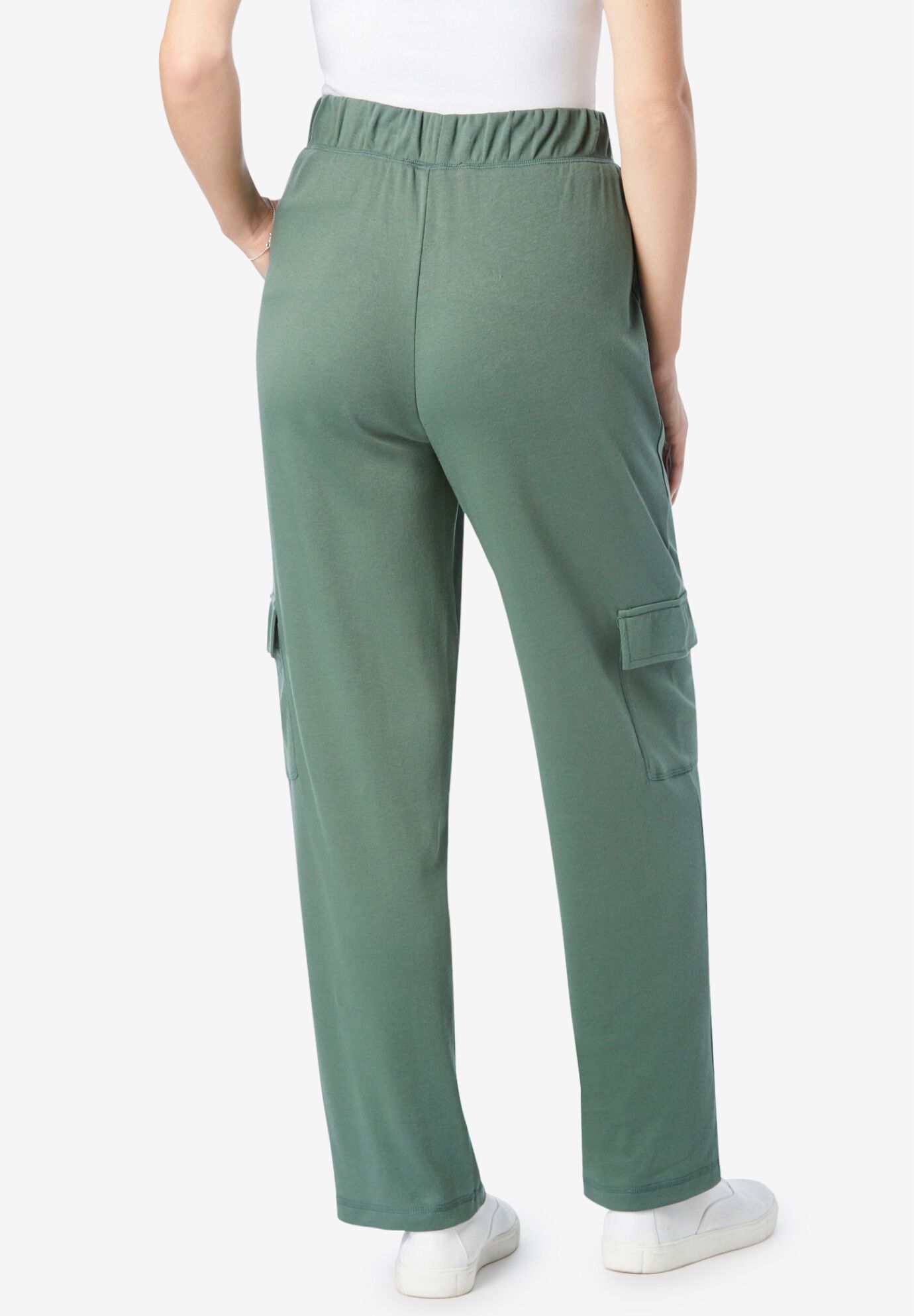 Pull-On Knit Cargo Pant, , on-hover image number 1