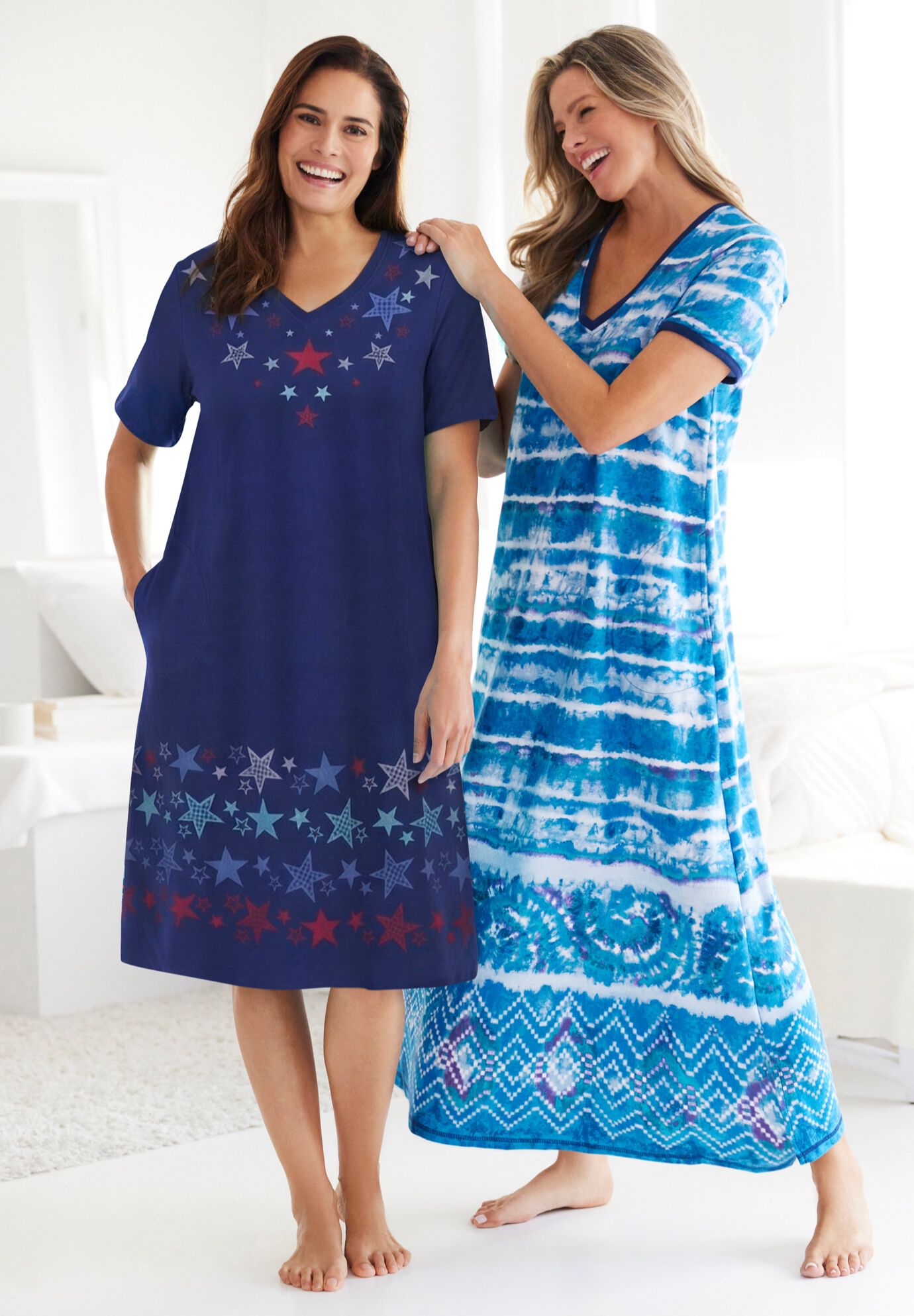 Short T-Shirt Lounger, , alternate image number 5