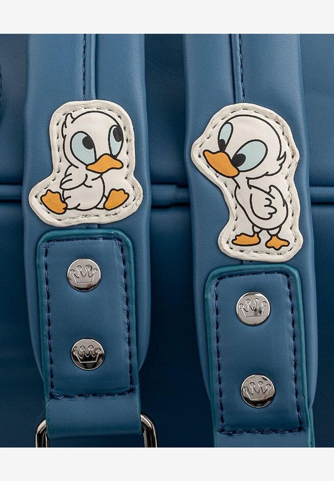 Loungefly x Disney Stitch Story Time Duckies Mini Backpack, BLUE, alternate image number 5