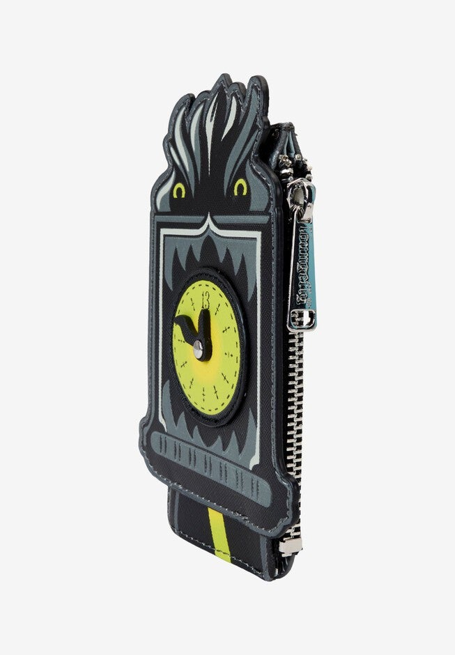 Loungefly x Disney Haunted Mansion Welcome Foolish Mortals Cardholder Wallet, BLACK, alternate image number null