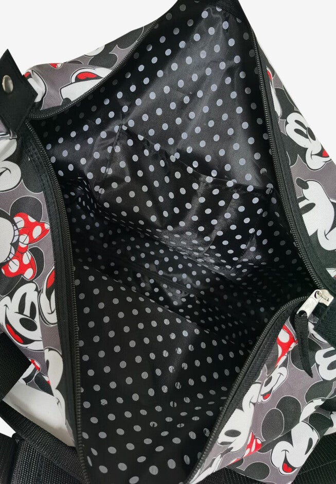 Disney Mickey & Minnie Mouse All-Over Print Weekender Duffel Bag Carry-On, , alternate image number null