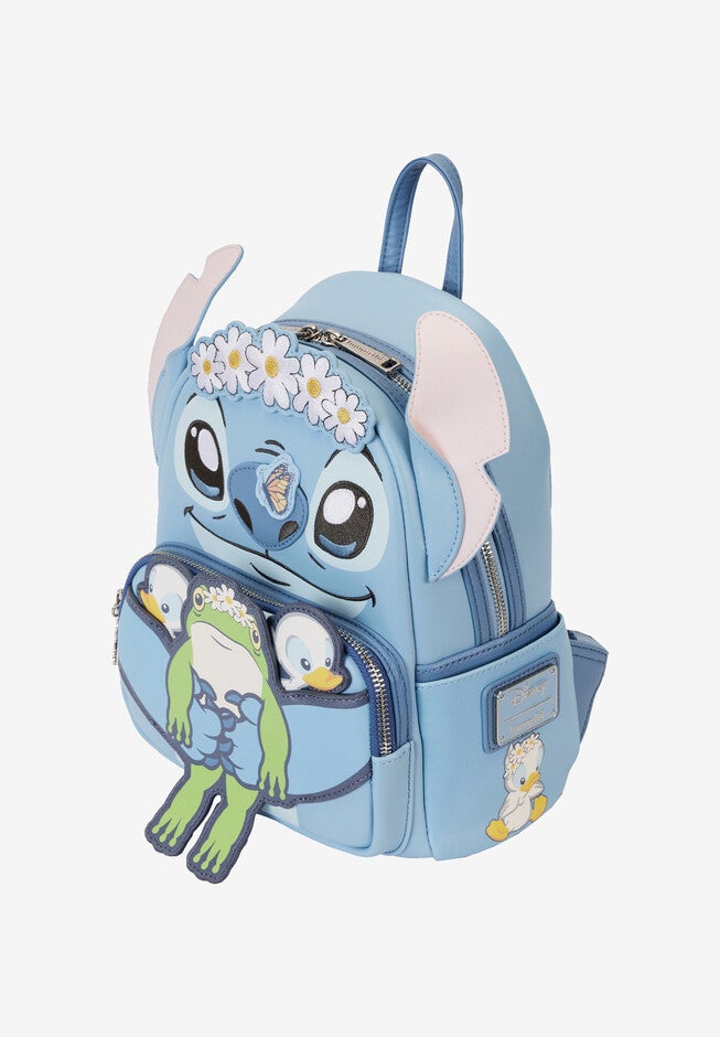 Loungefly X Disney Stitch Springtime Mini Backpack, , alternate image number null
