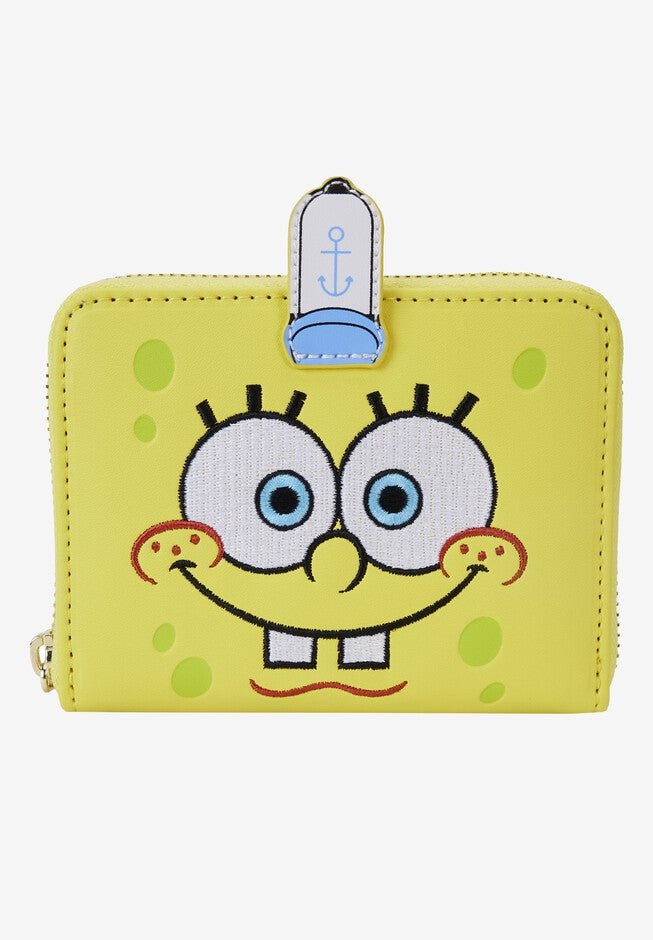 Loungefly X Spongebob Squarepants Zip Around Wallet, YELLOW, hi-res image number null