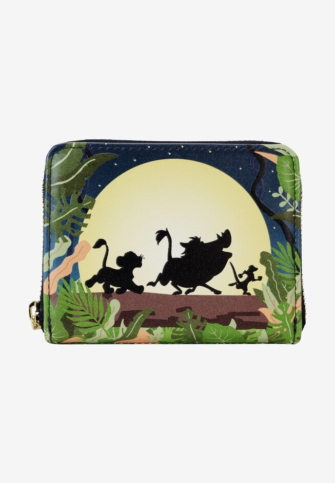 Loungefly X Disney Lion King 30Th Anniversary Women'S Zip Wallet, BROWN, hi-res image number null