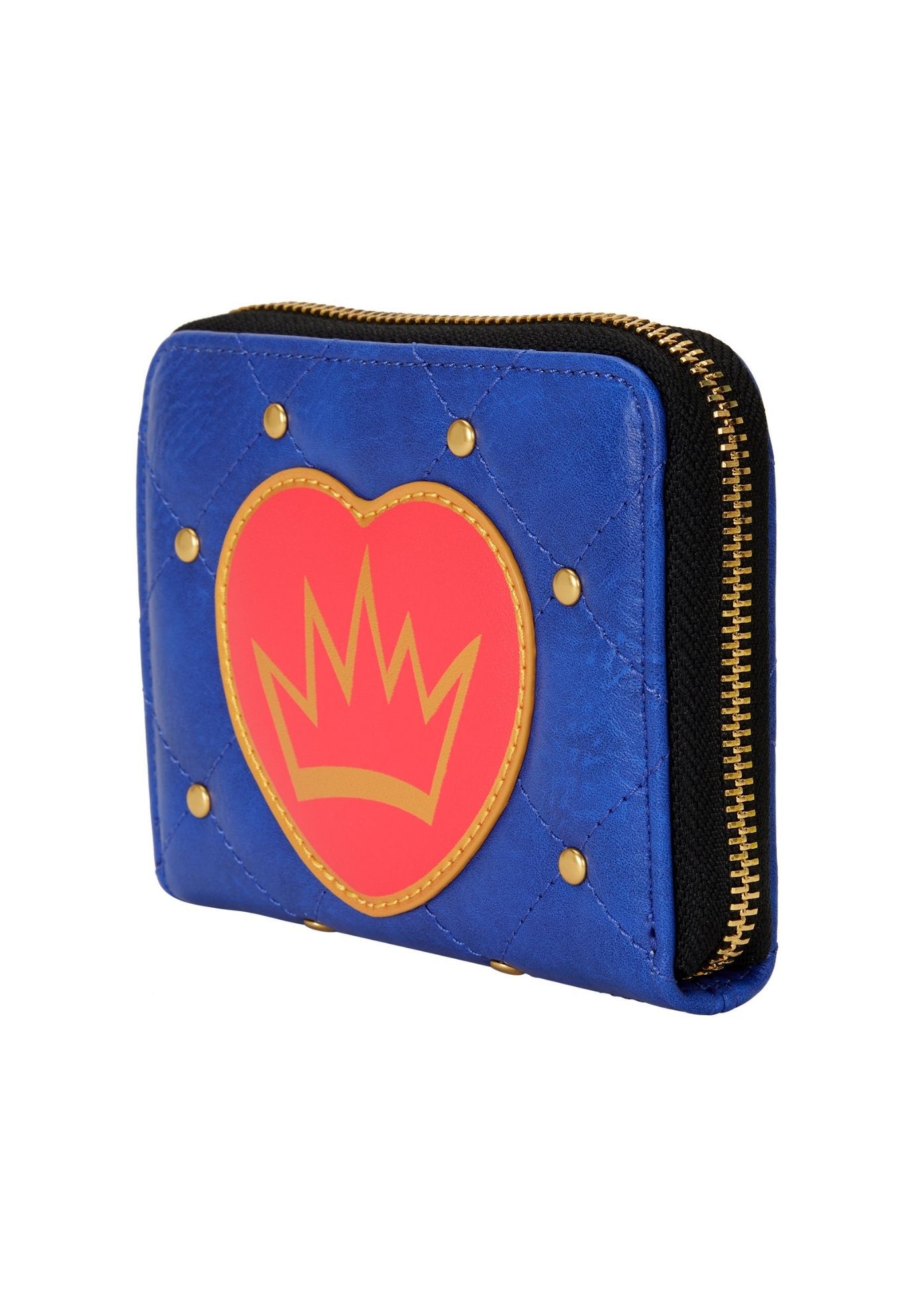 Loungefly x Disney Descendants Evie Cosplay Zip Around Wallet, BLUE, alternate image number 3