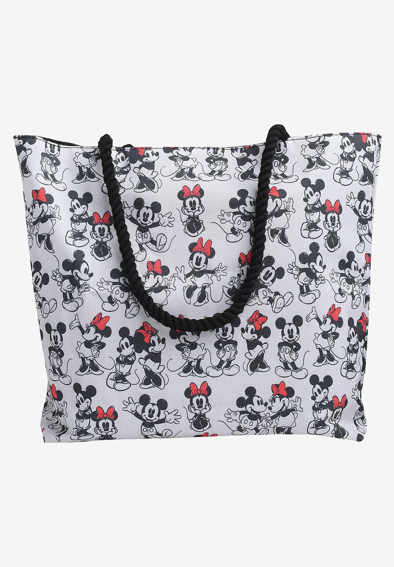 Disney Mickey & Minnie Mouse Tote Bag Carry-On Travel Beach Bag, , alternate image number 2