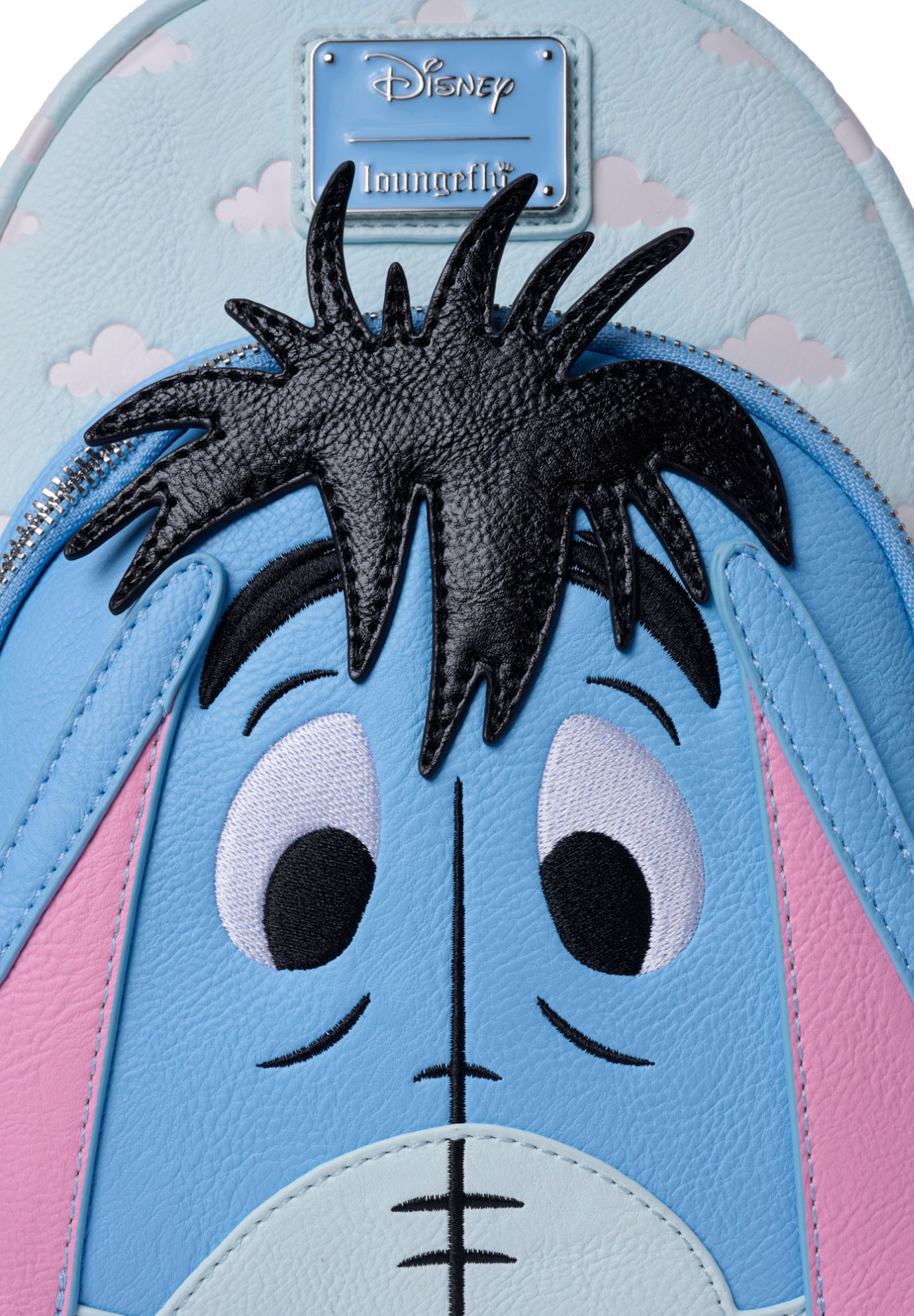 Loungefly x Disney Winnie The Pooh Eeyore Cosplay Mini Backpack Blue, BLUE, alternate image number 5