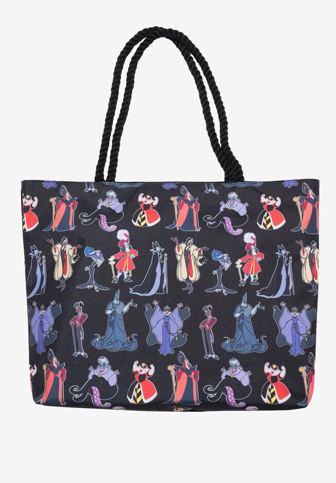 Disney Villains Travel Rope Tote Bag All-Over Print, , alternate image number 3