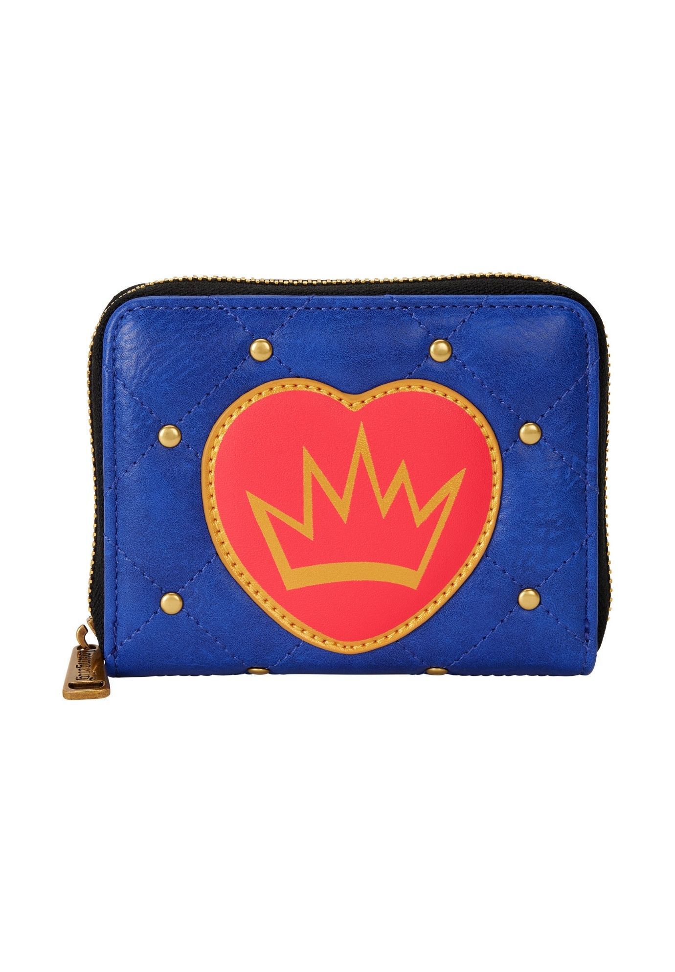 Loungefly x Disney Descendants Evie Cosplay Zip Around Wallet, BLUE, hi-res image number 0