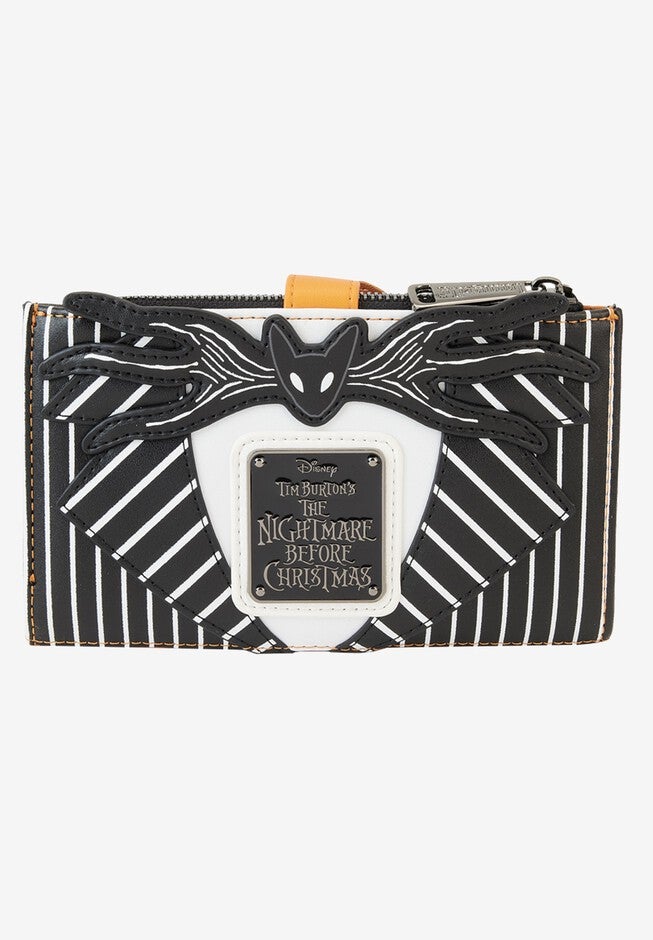 Loungefly X Nightmare Before Christmas Jack Pumpkin Flap Button Wallet, , on-hover image number null